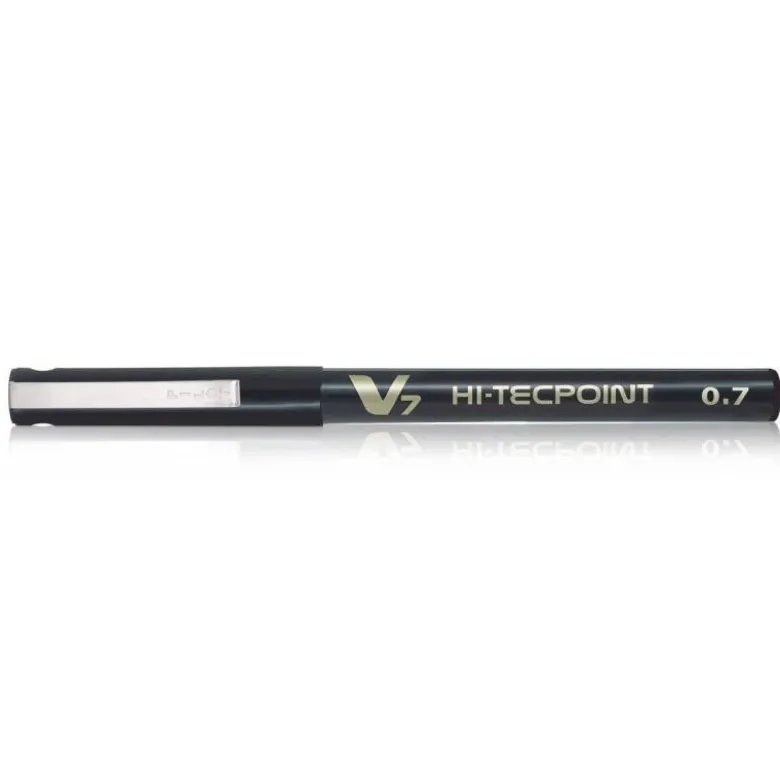 ROTULADOR PILOT PUNTA AGUJA V-7 NEGRO 0.7 MM