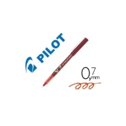 ROTULADOR PILOT PUNTA AGUJA V-7 ROJO 0.7 MM