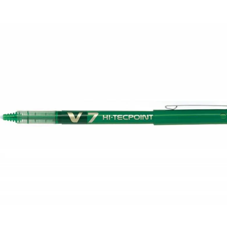 ROTULADOR PILOT PUNTA AGUJA V-7 VERDE 0.7 MM