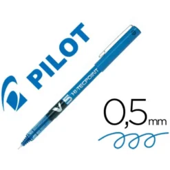 Rotulador Pilot V-5 Trazo 0,3 mm Azul
