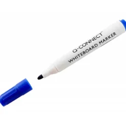 Rotulador Q-Connect para pizarra blanca 3 mm color azul