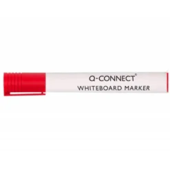 Rotulador Q-Connect para pizarra blanca 3 mm color rojo