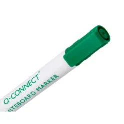 Rotulador Q-Connect para pizarra blanca 3 mm color verde