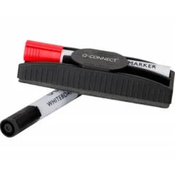Rotulador Q-Connect para pizarra blanca estuche de 4 colores surtidos punta redonda trazo 3.0 mm