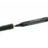 Rotulador Q-Connect punta de fibra permanente 3 mm color negro