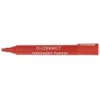 Rotulador Q-Connect Punta de Fibra Permanente Color Rojo 5 mm