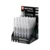 ROTULADOR SAKURA GEL GELLY ROLL GEL COLOR BLANCO EXPOSITOR DE 36 UNIDADES SURTIDAS 05 MM 08 MM Y 10 MM
