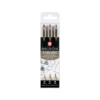 ROTULADOR SAKURA PIGMA MICRON NEGRO ESTUCHE DE 3 UNIDADES