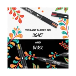 ROTULADOR SHARPIE ACRYLIC PUNTA REDONDA BLISTER DE 12 UNIDADES COLORES SURTIDOS