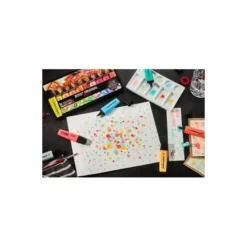 ROTULADOR STABILO BOSS FLUORESCENTE 70 ARTY LINE COLORES FRIOS ESTUCHE CARTON DE 10 UNIDADES COLORES