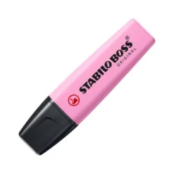 ROTULADOR STABILO BOSS FLUORESCENTE 70 PASTEL EXPOSITOR DE 45 UNIDADES COLORES SURTIDOS