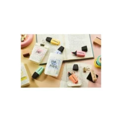 ROTULADOR STABILO BOSS FLUORESCENTE MINI PASTEL ESTUCHE DE 5 UNIDADES COLORES SURTIDOS