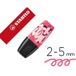 ROTULADOR STABILO BOSS MINI FLUORESCENTE BY SNOOZE ONE ROSA