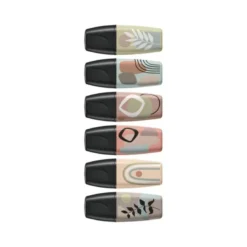 ROTULADOR STABILO BOSS MINI NATUREVIBES ESTUCHE DE 6 UNIDADES COLORES SURTIDOS