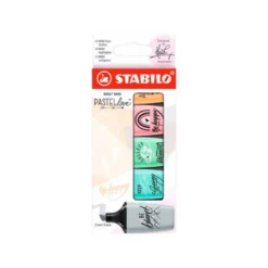 ROTULADOR STABILO BOSS MINI PASTEL LOVE ESTUCHE DE 5 UNIDADES COLORES SURTIDOS