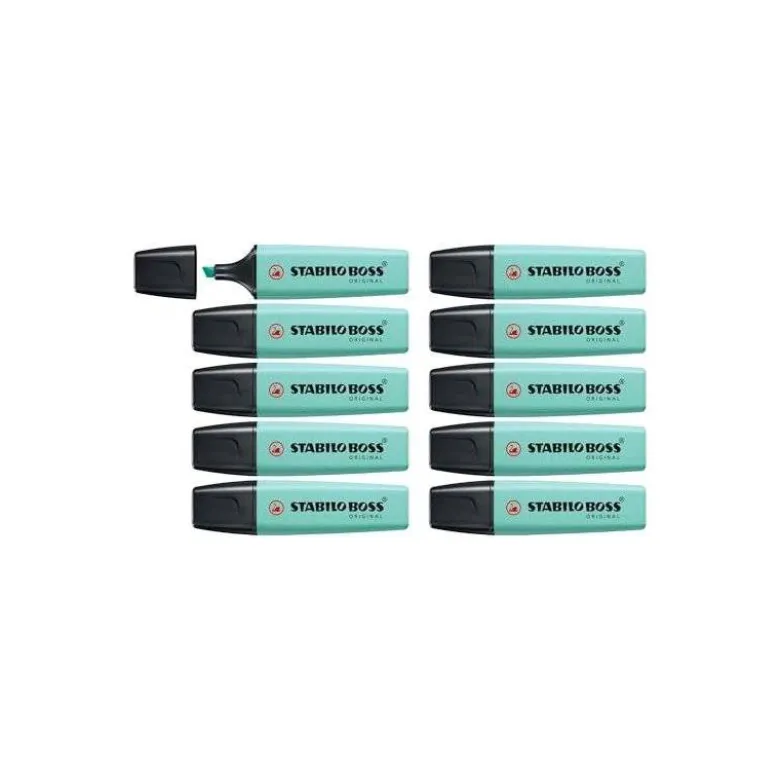 Rotulador Stabilo Boss Pastel Toque de Turquesa