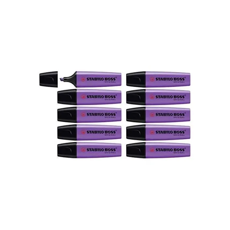 Rotulador Stabilo Boss 70 violeta fluorescente