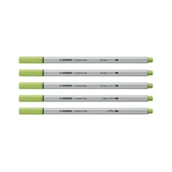 ROTULADOR STABILO CREATIVE TIPS ARTY LINE PASTEL 5 PUNTAS DIFERENTES ESTUCHE METALICO DE 30 UNIDADES