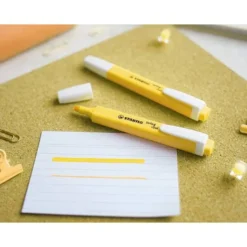 ROTULADOR STABILO FLUORESCENTE SWING COOL PASTEL AMARILLO CREMOSO