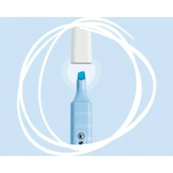 ROTULADOR STABILO FLUORESCENTE SWING COOL PASTEL AZUL NUBLADO