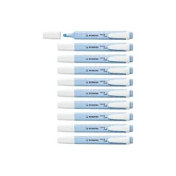 ROTULADOR STABILO FLUORESCENTE SWING COOL PASTEL AZUL NUBLADO