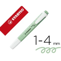 ROTULADOR STABILO FLUORESCENTE SWING COOL PASTEL VERDE MENTA