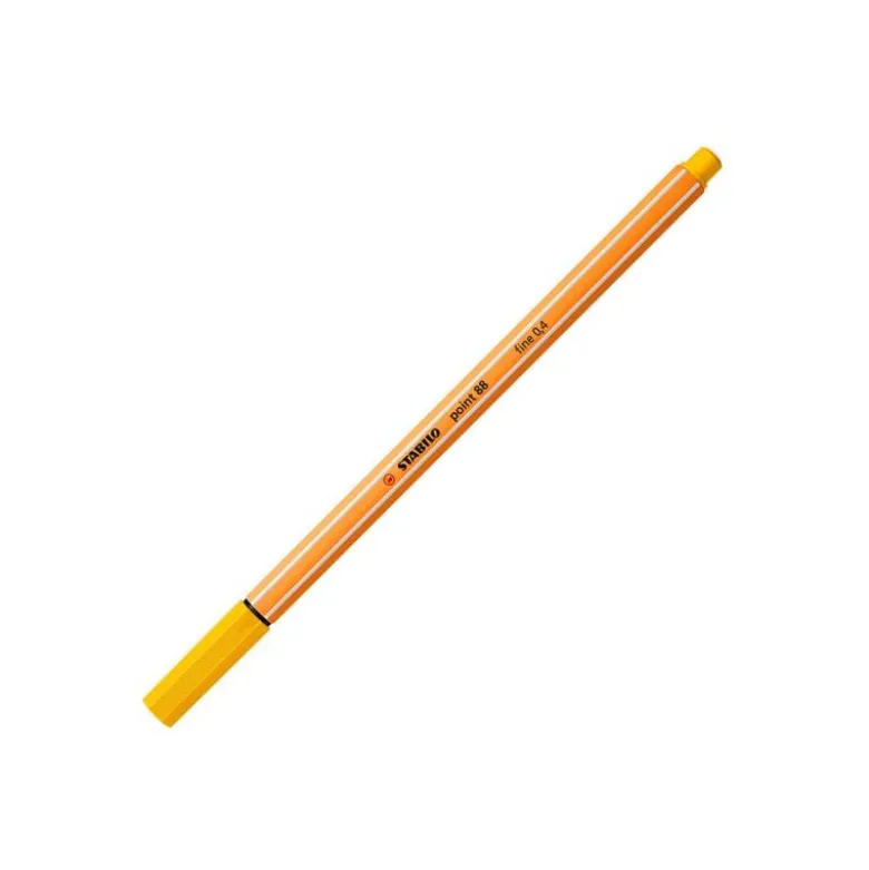 Rotulador Stabilo point 88/44 Amarillo
