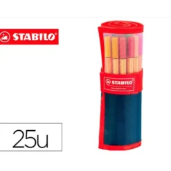 Rotulador Stabilo Point 88 Rollerset Estuche 25 Colores