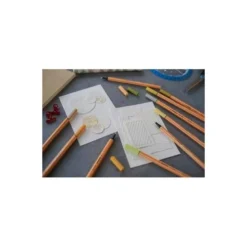ROTULADOR STABILO PUNTA DE FIBRA POINT 88 COLOR PARADE ANTRACITA/NARANJA ESTUCHE DE 20 UNIDADES COLORES SURTIDOS