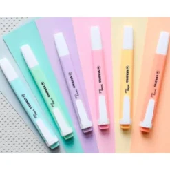 Rotulador Stabilo Swing Cool Pastel Fluorescente Estuche 6 unidades