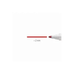 ROTULADOR STAEDTLER LUMOCOLOR 351 PARA PIZARRA BLANCA PUNTA REDONDA 2 MM RECARGABLE CAJA DE 10 UNIDADES COLORES