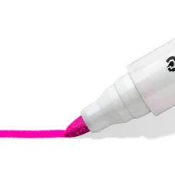 ROTULADOR STAEDTLER LUMOCOLOR 351 PARA PIZARRA BLANCA PUNTA REDONDA 2 MM RECARGABLE COLOR ROSA