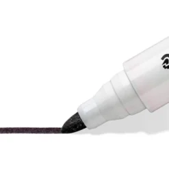 ROTULADOR STAEDTLER LUMOCOLOR 351 PARA PIZARRA BLANCA PUNTA REDONDA 2 MM RECARGABLE COLOR NEGRO