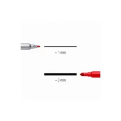 Rotulador Staedtler Noris Club doble punta media y gruesa lavable caja 12