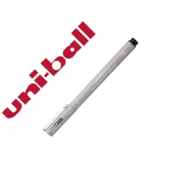 ROTULADOR UNIBALL PIN BR-200 PUNTA DE PINCEL FINO GRIS CLARO