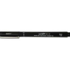 ROTULADOR UNIBALL PIN CALIBRADO MICROMETRICO 0,9 MM COLOR NEGRO