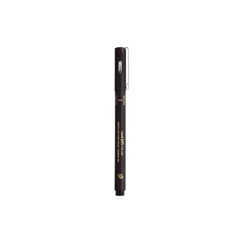 ROTULADOR UNIBALL PIN 500EF PUNTA PINCEL FLEXIBLE COLOR NEGRO