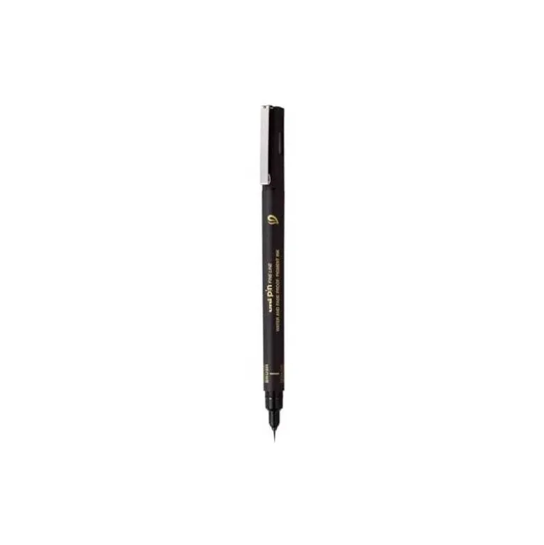 ROTULADOR UNIBALL PIN 500EF PUNTA PINCEL FLEXIBLE COLOR NEGRO