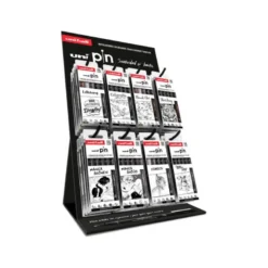 ROTULADOR UNIBALL PIN EXPOSITOR DE 32 BLISTER SURTIDOS