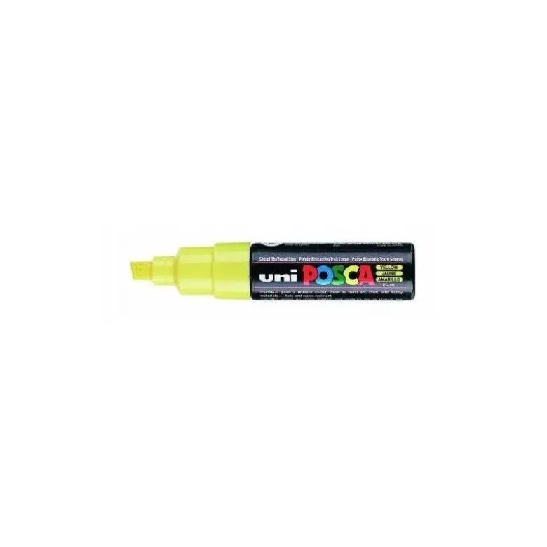ROTULADOR UNI POSCA 8 MM PC-8K AMARILLO