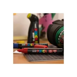 ROTULADOR UNI POSCA 15 MM PC-17K NEGRO