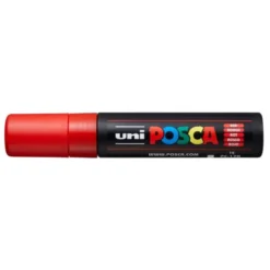 ROTULADOR UNI POSCA 15 MM PC-17K ROJO