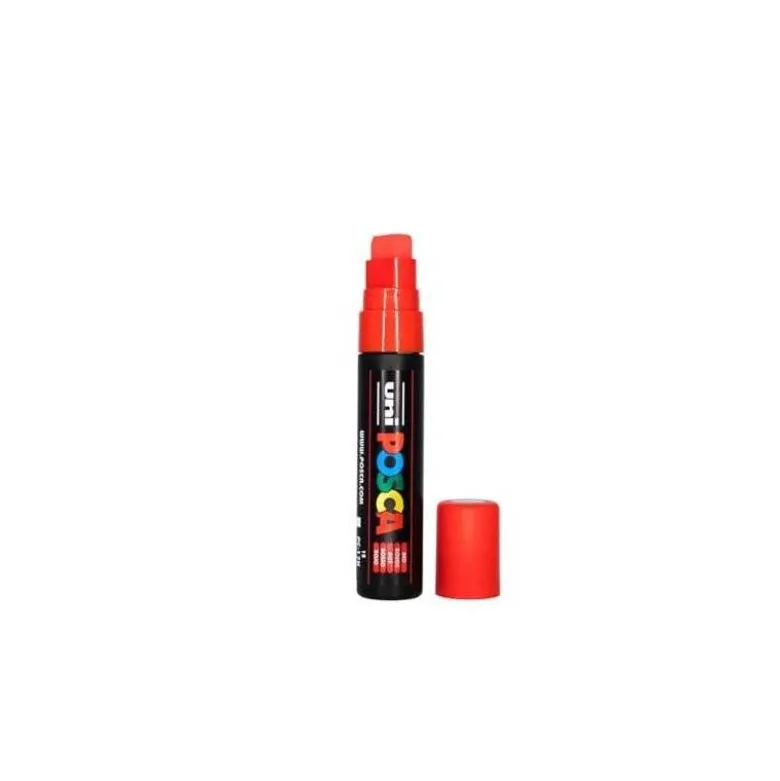 ROTULADOR UNI POSCA 15 MM PC-17K ROJO