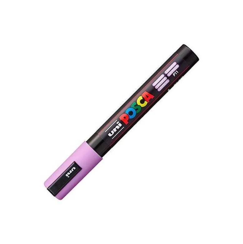 ROTULADOR UNI POSCA 1,8 - 2,5MM PC-5M LAVANDA