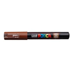 ROTULADOR UNI POSCA 0,7MM PC-1M MARRON