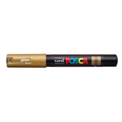 ROTULADOR UNI POSCA 0,7 MM PC-1M ORO