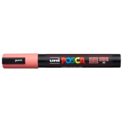 ROTULADOR UNI POSCA 1,8 - 2,5MM PC-5M ROSA CORAL