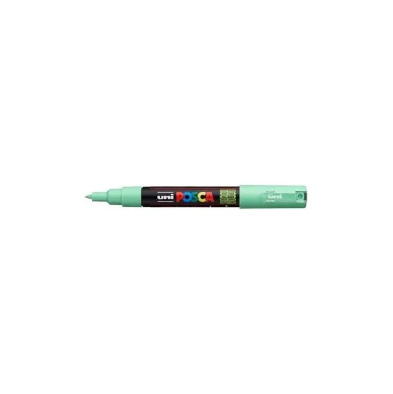 ROTULADOR UNI POSCA 0,7 MM PC-1M VERDE CLARO