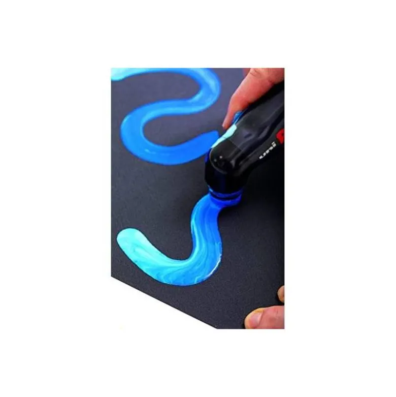 ROTULADOR UNI POSCA MOP R PCM-22 MARCADOR DE PINTURA REDONDA 3-19 MM NEGRO