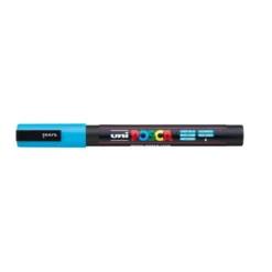 ROTULADOR UNI POSCA PC-3M AZUL CLARO